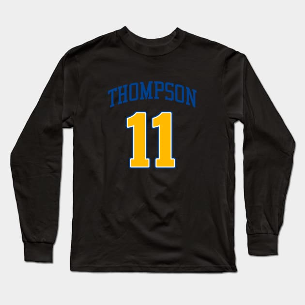 Klay Thompson Number 11 Long Sleeve T-Shirt by Cabello's